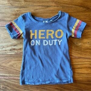 Junk Food Hero On Duty T-Shirt 🦸‍♀️